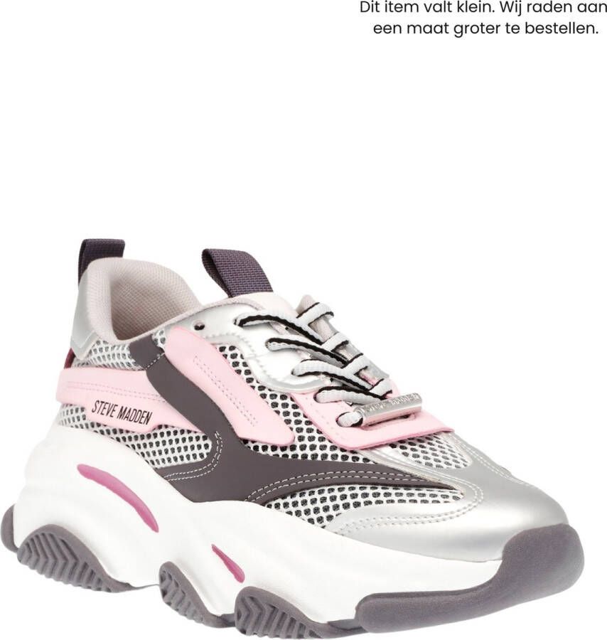 STEVE MADDEN Possession-E Roze Kunststof Lage sneakers Dames - Foto 3