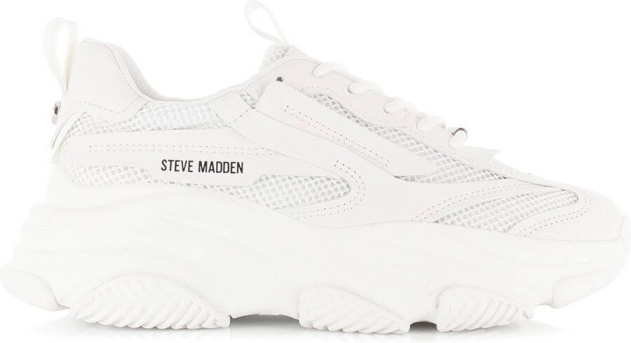 STEVE MADDEN Possession-E white Wit Kunststof Lage sneakers Dames - Foto 7