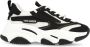 Steve Madden -Possession-E Zwart Wit-Dames Sneaker-SM19000033-04005 - Thumbnail 1