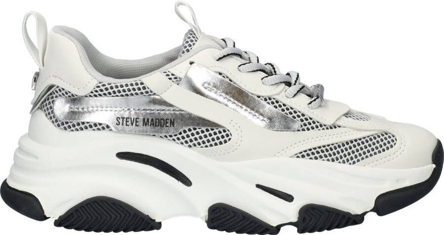 Steve Madden Possession Lage sneakers Dames Wit