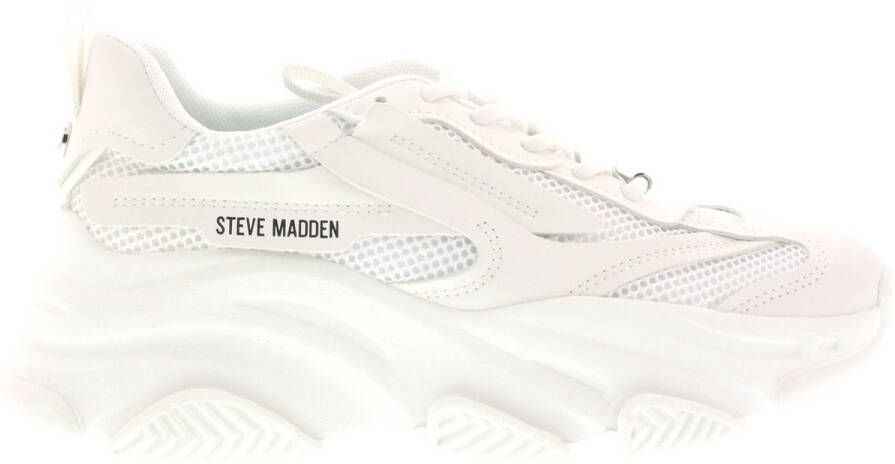 STEVE MADDEN Possession-E white Wit Kunststof Lage sneakers Dames - Foto 4