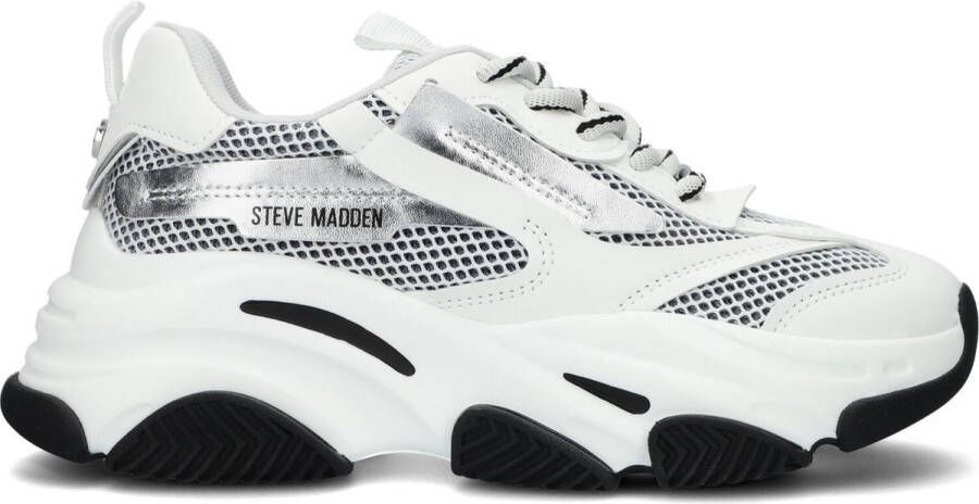 Steve Madden Possession Lage sneakers Dames Wit