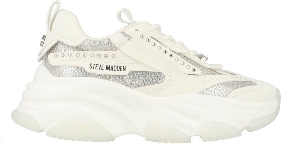 Steve Madden Dames Possesionr Sneakers White Dames