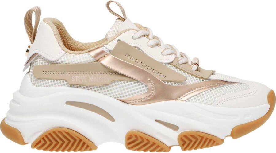 STEVE MADDEN Possession-E coconut milk Beige Synthetisch Lage sneakers Dames