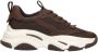 Steve Madden Possession Sneakers Laag Donkerbruin - Thumbnail 1