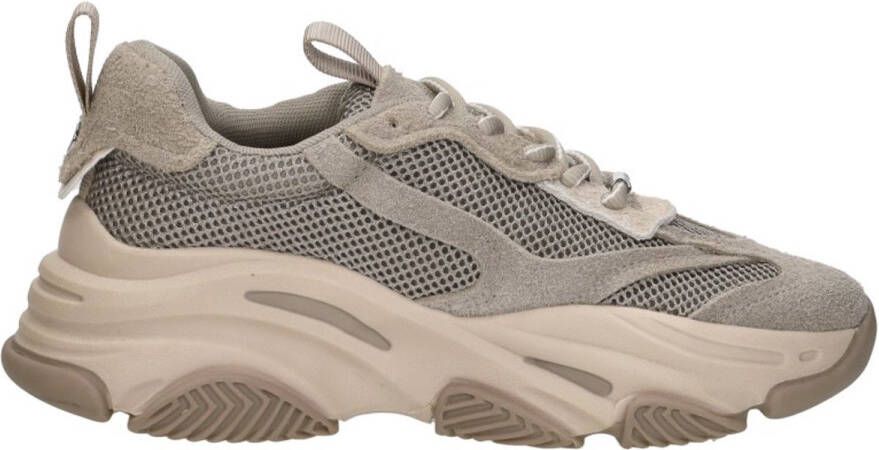 Steve Madden Possession Sneakers Laag Taupe