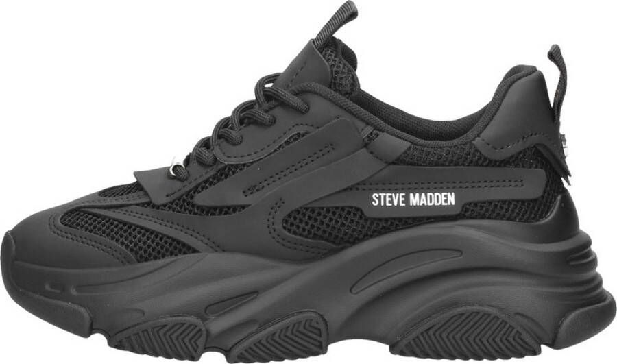 Steve Madden Possession-E Sneaker Dames Casual Schoenen Zwart