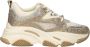 Steve Madden Dames Sneakers Privy Silver gold Cream Zilver - Thumbnail 1