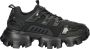 STEVE MADDEN Prize Zwart Synthetisch Lage sneakers Unisex - Thumbnail 1