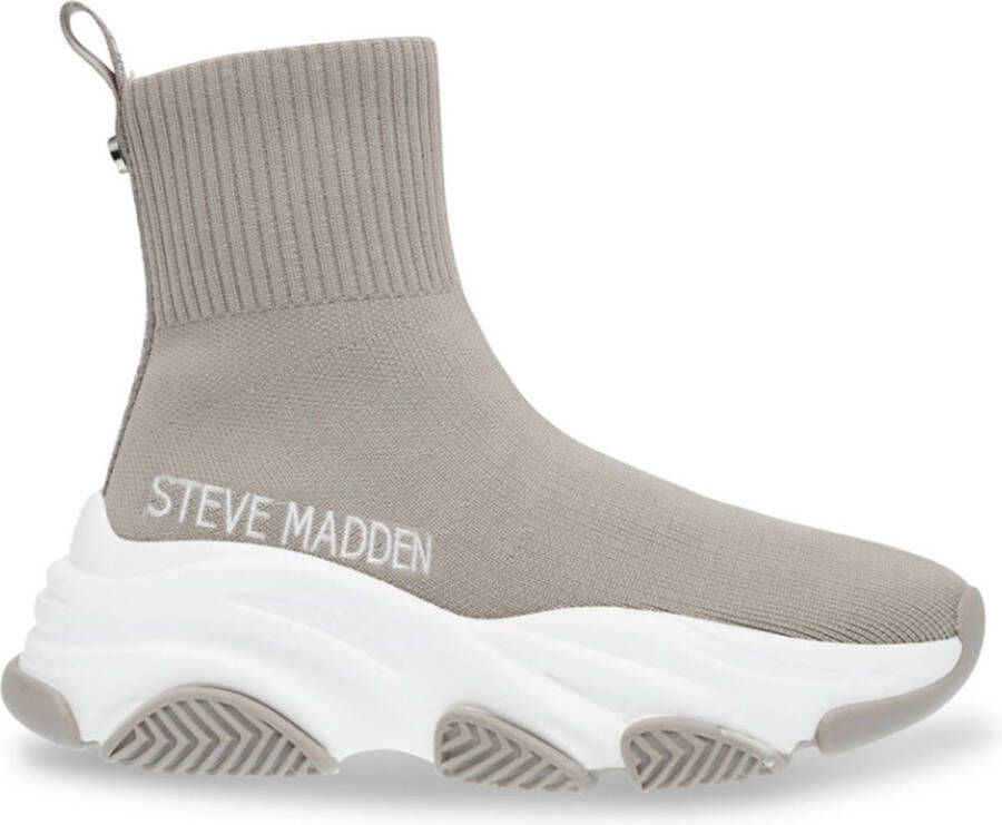 Steve Madden Prodigy dames sneaker Beige wit