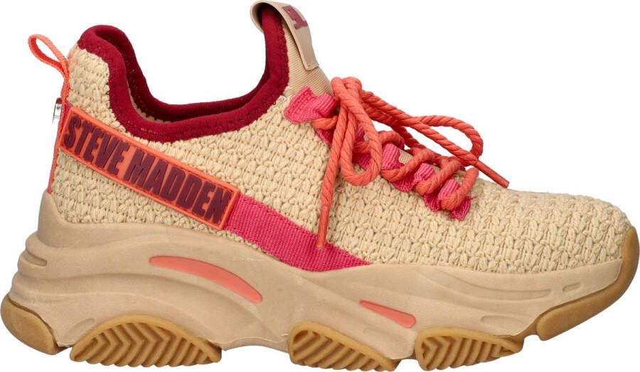 Steve Madden Project meisjes sneaker Beige multi