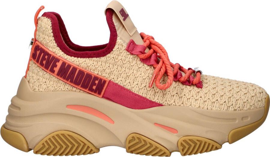 STEVE MADDEN Project cream gold Beige Nylon Lage sneakers Dames - Foto 3