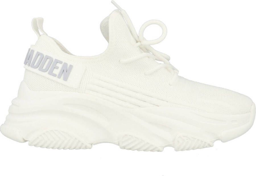 Steve Madden Beschermde dames trainers White Dames