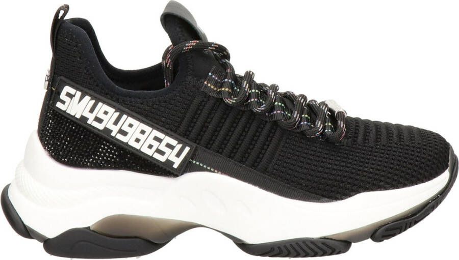 Steve Madden Runner Sneaker Maxilla-r Lage sneakers Dames Zwart