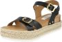 Steve Madden sandaal cam Zwart - Thumbnail 1