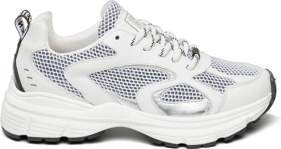 Steve Madden Plaja sneaker met leren details