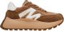 Steve Madden Supercampo-f Sneakers Dames Bruin - Thumbnail 4