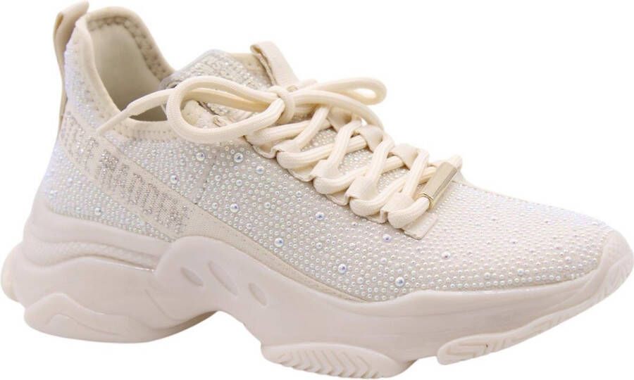 Steve Madden Mysteria-P sneaker van mesh met strass