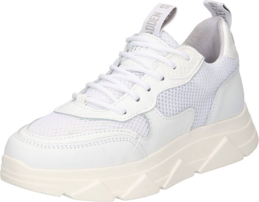 Steve Madden pitty sneakers dames wit white-mesh synthetisch