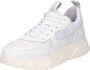 Steve Madden pitty sneakers dames wit white-mesh synthetisch - Thumbnail 1