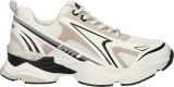 Steve Madden Speedster chunky sneakers off white beige zwart - Beige