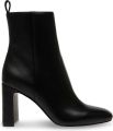 Steve Madden Adelisa Laarzen Zwarte Haklaarzen met Ritssluiting Black Dames - Zwart