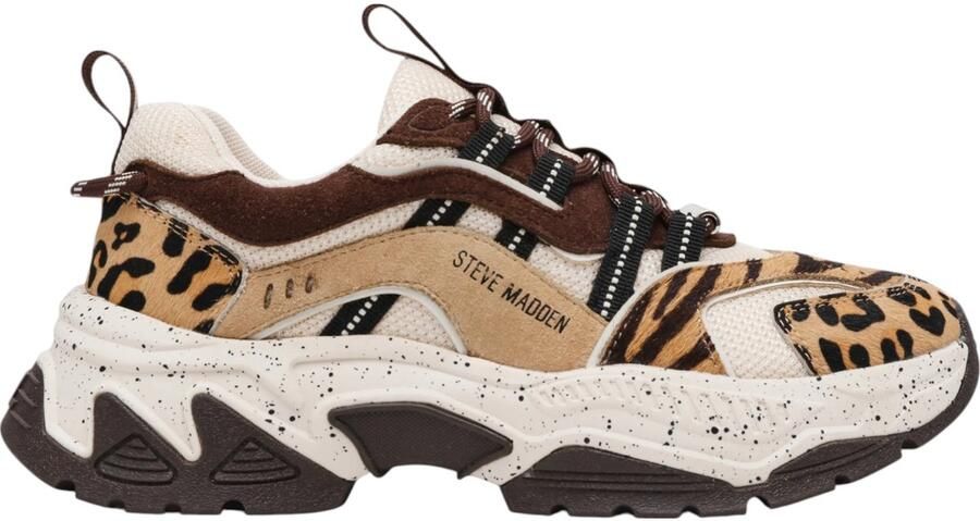 Steve Madden Animates-L Sneakers Laag beige