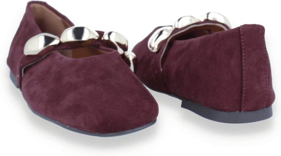 Steve Madden Ballerina Poppin Bordeaux