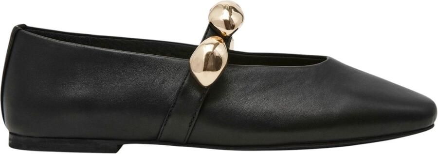 Steve Madden Dames Ballerina Zwart SM11005437 017 Poppin
