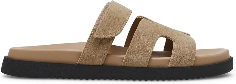 STEVE MADDEN Missile-E | sand suède Beige Suede Platte sandalen Dames - Foto 2