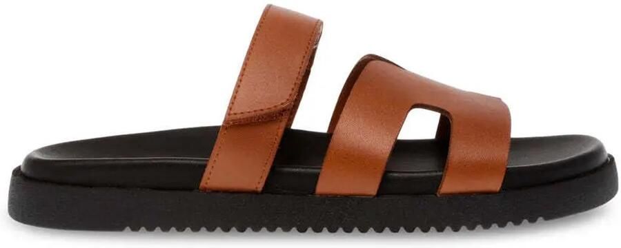 Steve Madden Leren slippers met klittenband model 'MISSILE' - Foto 2