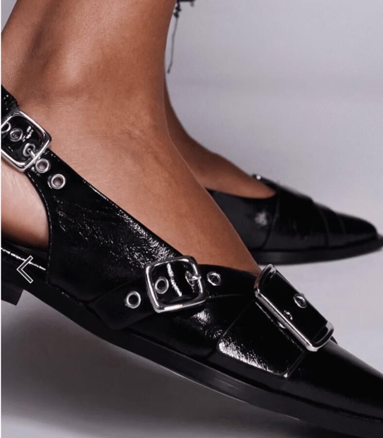 Steve Madden Dames Slingback Grezly Black Zwart - Foto 2
