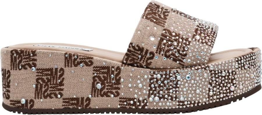 Steve Madden Dames Slipper Bruin SM11005264 003 Décor-SMR