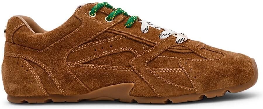 Steve Madden Dames Sneaker Asiel Suede Camel