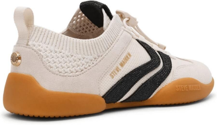 Steve Madden Dames Sneaker Biscotti-e Cream black