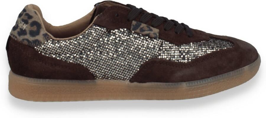 Steve Madden Dames Sneaker Emporia Gold Glitter Bruin