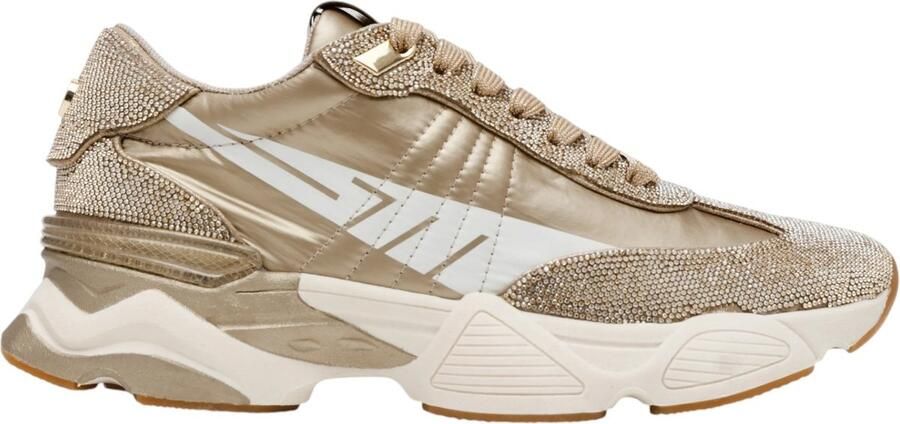Steve Madden Dames Sneakers Goud 11004806 045 Setback-R