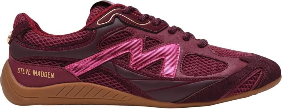 Steve Madden Dames Sneakers Rood SM11005540 DYQ Rally Time