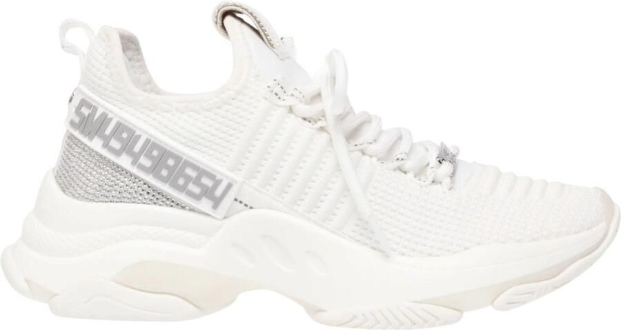 Steve Madden Dames Sneakers Wit SM19000110 002 Maxilla-R-E