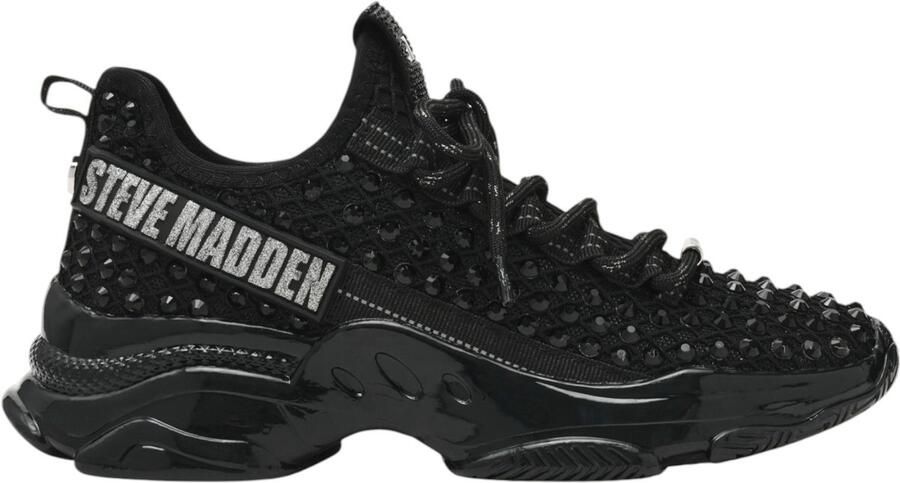Steve Madden Dames Sneakers Zwart SM11005785 001 Mandalay-E