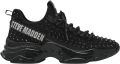 Steve Madden Dames Sneakers Zwart SM11005785 001 Mandalay-E - Zwart