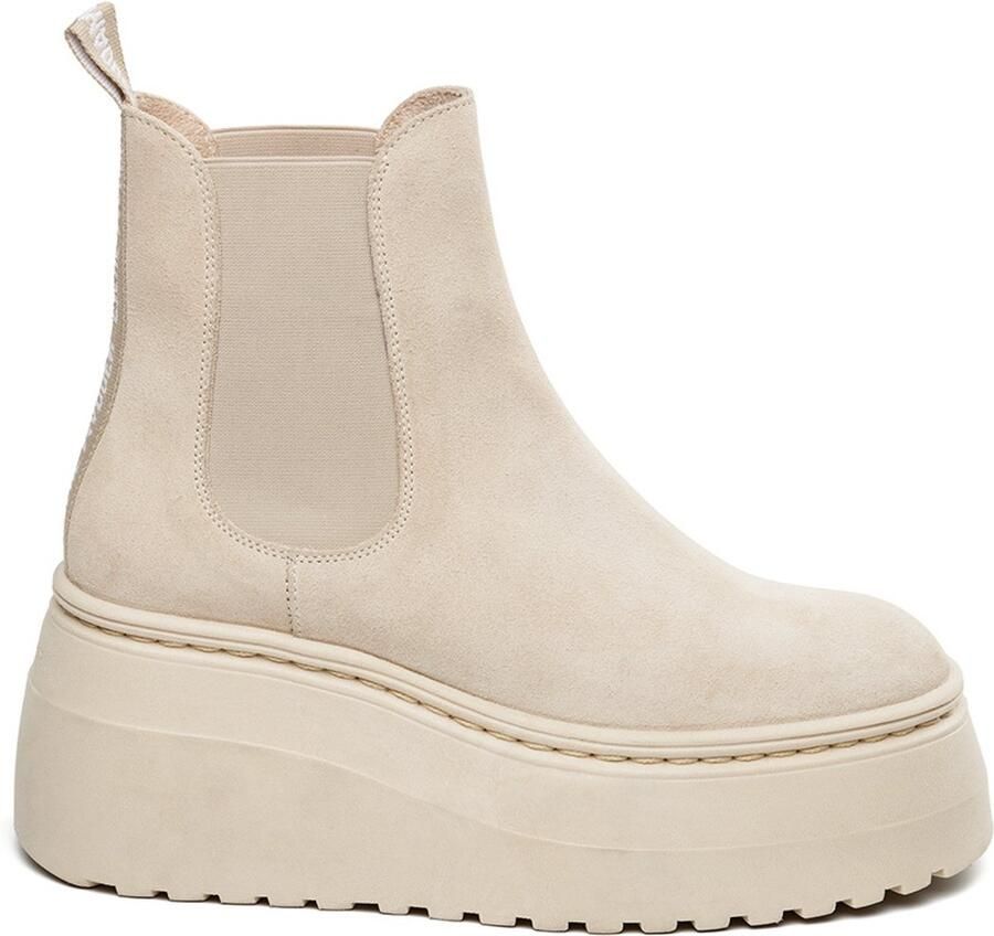 Steve Madden Pegasus Dameslaarzen Beige Dames