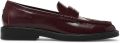 Steve Madden Loafers met gestructureerde zool model 'Adison' - Rood