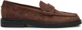 Steve Madden Loafers met schachtbrug model 'Adison' - Bruin