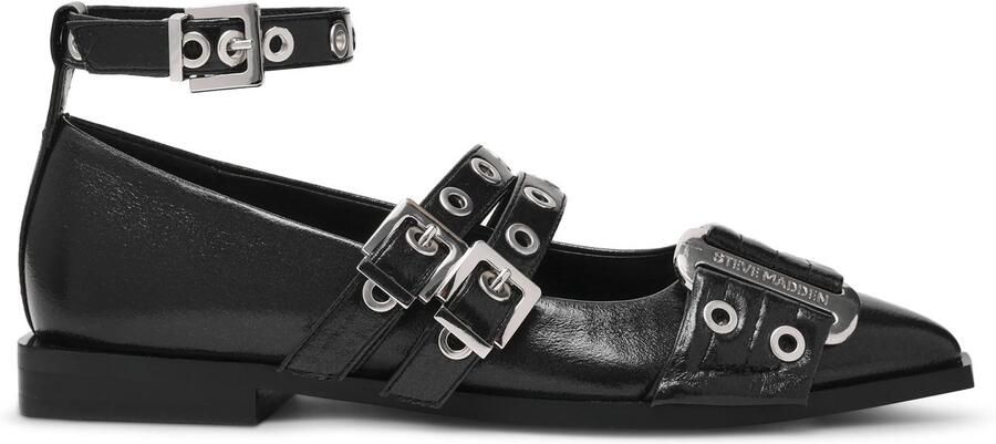 Steve Madden Grander ballerina's zwart