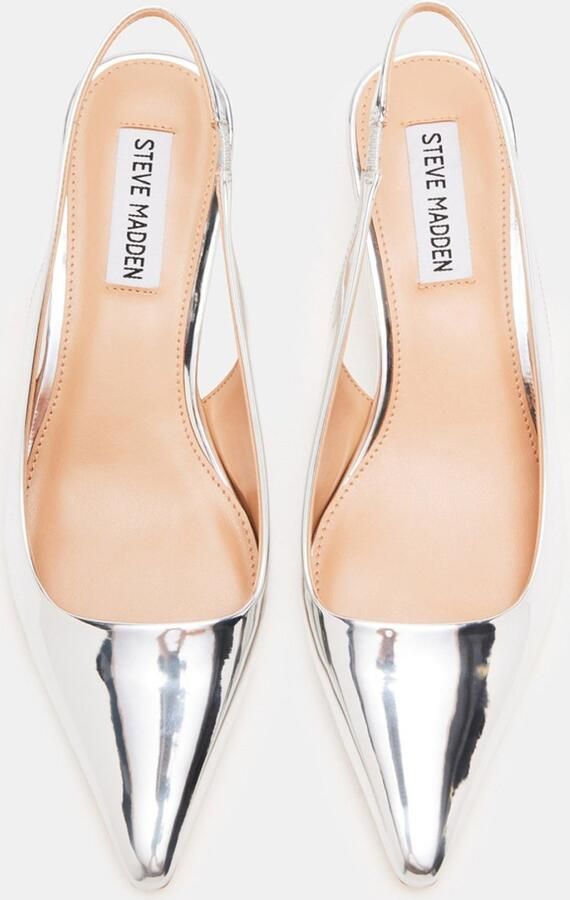 Steve Madden Kari slingback met metallic finish - Foto 2
