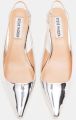 Steve Madden Kari slingback met metallic finish - Zilver