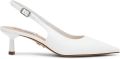 Steve Madden Leren pumps met bevestigingsriempje model 'Korra' - Wit