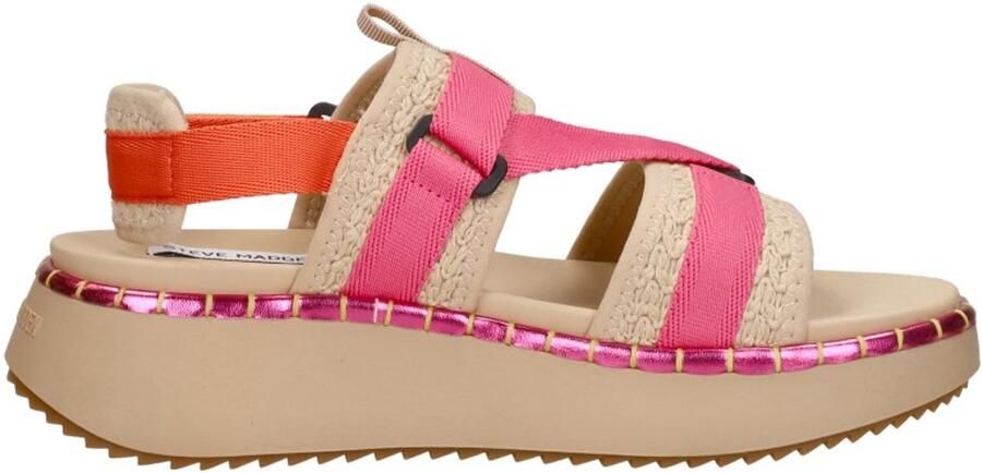 Steve Madden Dames Sandaal Decorum Blush Coral FUSHIA