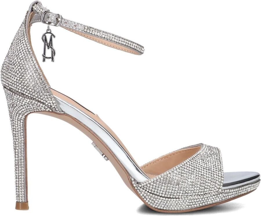 STEVE MADDEN Sandalen met riem 'Evers-R' zilver